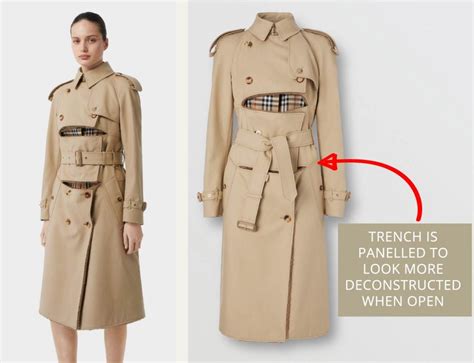 burberry trench coat inside